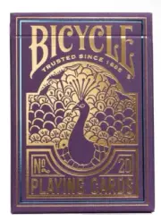 2023 Convention Exclusive Purple Peacock No. 20 Cold Foiled Deck! Very HTF