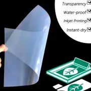13x19，125 sheets，Waterproof Inkjet Silk Screen Printing Transparency Film