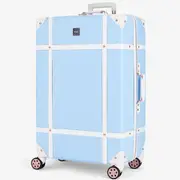 Rock Vintage 78cm Large Hardsided Luggage - Sky Blue