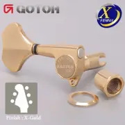 NEW Gotoh GB350 RES-O-LITE Aluminum Bass 5-String Tuning L2+R3 - ANTIQUE X-GOLD