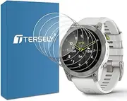 T Tersely (5 Pack) 9H Hardness Tempered Glass Screen Protector for Garmin Epix (Gen 2) (47MM), Screen Protector Film Guard for Garmin Epix (Gen 2)