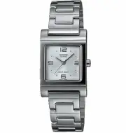 Casio LTP1237D-7A, Women's Analog Silver-Tone Bracelet Watch