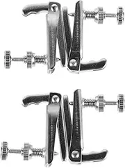 Yardwe 4pcs Violin String Adjusters Simple Tuning Tools Practical Fine Tuners for Violins Easy Installation for Musicians