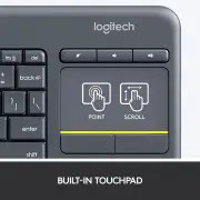 Logitech Wireless Touch Keyboard K400 Plus