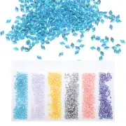 Colors Rhombus Glitters Resin Epoxy Accessories Crafts Sequins Decor