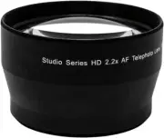 58mm 2x Telephoto Conversion Lens with Lens Bag for Nikon D3000 D3100