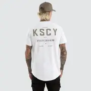 [Kiss Chacey] Division Dual Curved Tee Optical White