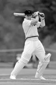 Peter Bowler batting Derbyshire during Benson and He- Old Cricket Photo 1