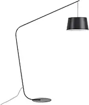 Indoor Floor Lamps Modern Minimalist Creative Black Fishing Lamp Hotel Showroom Living Room Sofa Floor Lamp Bedroom Bedside Lamp (Without Light Source) Standing Lamp