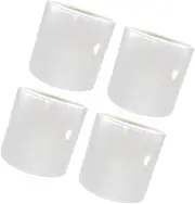 HOODANCOS 4pcs Pe Wrap Film Roll for Moving Packing Stretch Shrink Film 5x14000cm Wear-Resistant