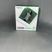 Fujifilm Instax Square Film 20 Sheet Instant Film for Fuji Camera 04/2026 NIB