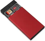 HEIYING Switch Game Card Case for Nintendo Switch/Switch OLED/Switch Lite Game Card or Micro SD Memory Card, Metal Switch Game Holder with 20 Game Card Slots and 20 Micro SD Card Slots.