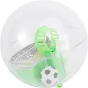 HEALSOPTHY 1Pc Pocket Plaything Football Game with Lights and Sounds Compact Entertainment for Adults Enhances Cognition and Hand Eye Coordination Random Color