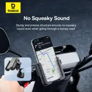 Baseus GoTrip Series Bike Phone Mount 360° Rotatable Anti-shake for 5.7''-7.2'' Mobile Phone Electric Motorcycle Scooter