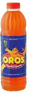 Brookes Oros Orange Squash 1 Litre