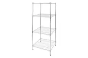 Modular Wire Storage Shelf 350 x 350 x 1800mm Steel Shelving