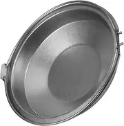 Garneck Stainless Steel Sukiyaki Pot Beef Stock Pots Japanese Frying Pan Picnic Cookware Outdoor Saucepan Shabu Pan Outdoor Picnic Cookware Stainless Steel Silver