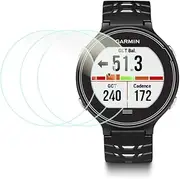 Screen Protector Compatible for Garmin Forerunner 235, KOMET Tempered Glass Protective Films Touch Screen Cover (3 Packs)