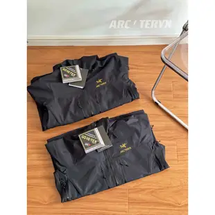 ARC TERYX Alpha SV/AR 24K Jacket-Men's始祖鳥第六代GTX黑金戶外防水硬殼嚮導級衝鋒