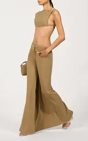 [Courrèges] Infinity Crepe Jersey Pants