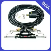 Hydraulic Boat Outboard Engine Steering Kit W/O WHEEL ENGINES <300HP 468KG FORCE