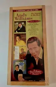 Andy Williams The Legend At His Best CD 2000 4 Albums On 2 CDs Sealed New