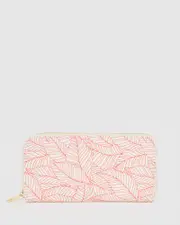 Leaf Print Nina Wallet