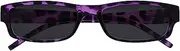 The Reading Glasses Company Purple Tortoiseshell Lightweight Comfortable Sun Readers UV400 Mens Womens S32-5 +1.50