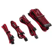 Corsair Premium Sleeved PSU Cables Starter Kit Red/Black