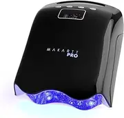 MakarttPro LuxuriaPro 98W Professional UV LED Nail Lamp | 42 Powerful LEDs for Fast and Efficient Curing Gel Nails | Rechargeable 5200mA Lithium Battery | Cordless Nail Dryer - Luxe Black
