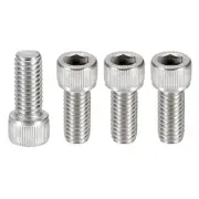 20 Pcs 3/8-16x7/8 Hex Socket Head Cap Screws Bolts Stainless Steel Screw Bolt
