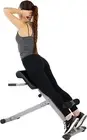 Foldable Hyperextension Roman Chair w/Back Extension, Home Gym Sit Up Bench-Au