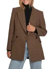 [Belle & Bloom] Big Brother Talk Blazer in Brown