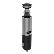 Q8 2 In 1 Wireless Bluetooth Earphone Headset Intelligent Car Charger