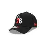 Philadelphia 76ers NBA Essentials Black 9FORTY A-Frame Snapback