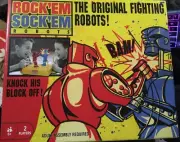 Original Fighting Robots Game ROCK 'EM SOCK 'EM Robots Boxing Game NEW