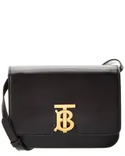 Burberry TB Small Leather Shoulder Bag (Authentic Pre-Loved)