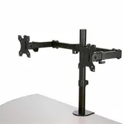 Startech Dual Monitor Desk Grommet Mount, Up To 32", Articulating, H/Adj, Vesa, 5Yr