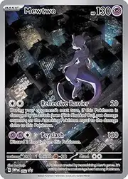 Pokemon – Mewtwo SVP 052 - Scarlet & Violet Black Star Promo – Holo Foil Card