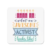 This Is What An Awesome Activist Looks Like Fridge Magnet Best Favourite Funny