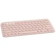 LOGITECH K380 MULTI-DEVICE WIRELESS BLUETOOTH KEYBOARD (ROSE)