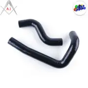 BLACK FOR MAZDA RX-7 FD3S FD 13B SPEED TURBO SILICONE RADIATOR HOSES 1993-1997 (for: Mazda)