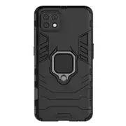2PC Car Holder Ring Hard PC Phone Case For OPPO Reno 4 5G Cover