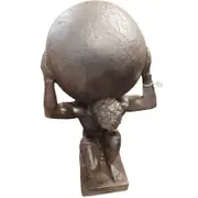 Man Of The World Statue 38x70cm