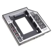 SSD HDDs Caddys 12.7mm Aluminum 2nd Hard Disk Caddys Case Adapter for