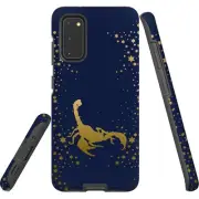 For Samsung Galaxy S20 Case, Armor Back Cover, Scorpio Drawing