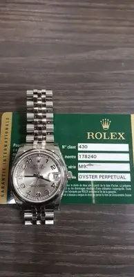 在飛比找Yahoo!奇摩拍賣優惠-rolex 勞力士 178240 保卡 全新品