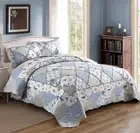 Patchwork Coverlet Bedspread Set Comforter Quilt King / Super King 250x270cm 32#
