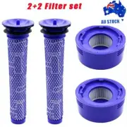 For Dyson V8 V7 Animal Absolute Cordless Vacuum Replacement Pre &Post Filter Kit