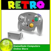 TTX Tech WAVEDASH Nintendo GC/Wii/WiiU Silver WIRELESS Controller NXGC-550-[F33]